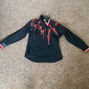 size SMALL nash originals rodeo queen shirt